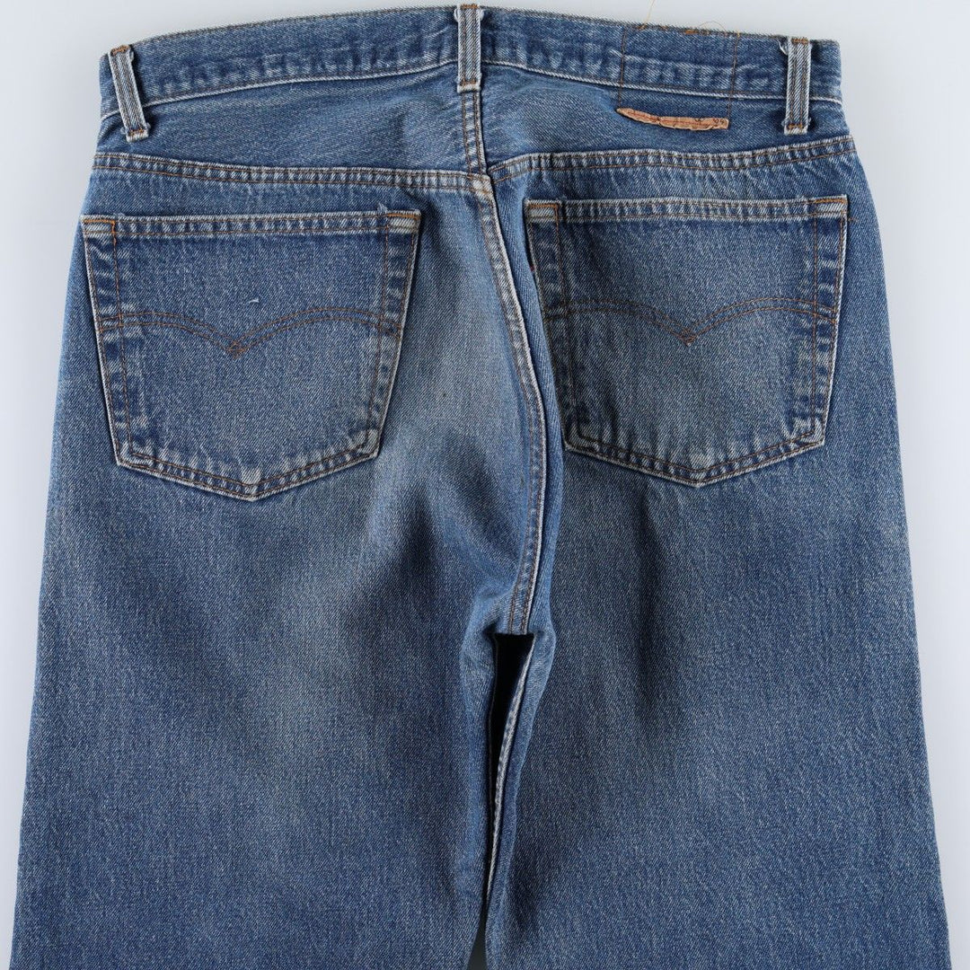 1980'S Levi's 501-0000 Straight Denim Pants, Men's W35 (approx.) unclear blue type Vintage Second Hand