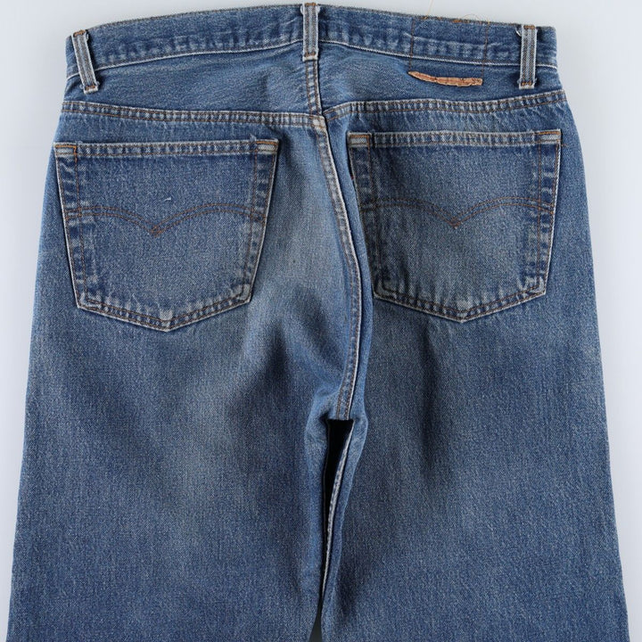 1980'S Levi's 501-0000 Straight Denim Pants, Men's W35 (approx.) unclear blue type Vintage Second Hand