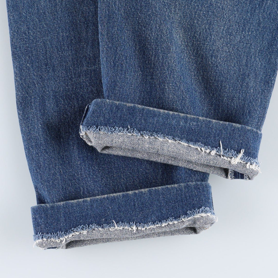 1980'S Levi's 501-0000 Straight Denim Pants, Men's W35 (approx.) unclear blue type Vintage Second Hand