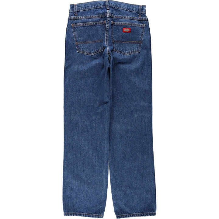 Dickies tapered denim pants for men, equivalent to W31 cotton blue type Vintage Second Hand