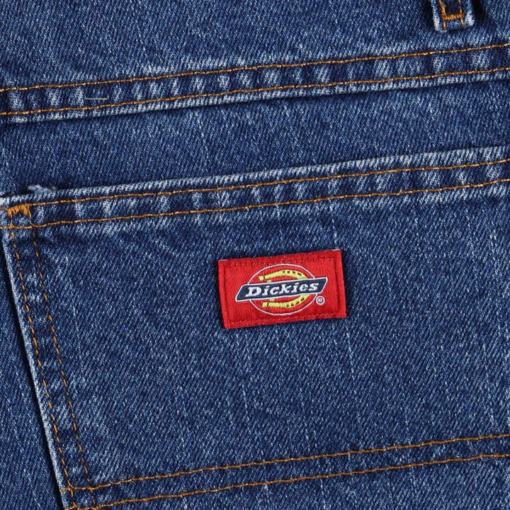 Dickies tapered denim pants for men, equivalent to W31 cotton blue type Vintage Second Hand