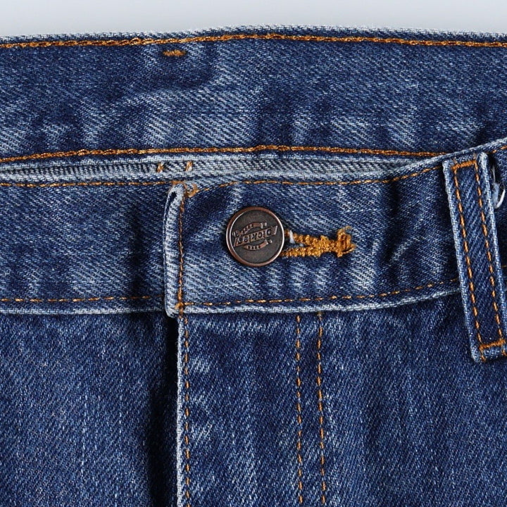 Dickies tapered denim pants for men, equivalent to W31 cotton blue type Vintage Second Hand
