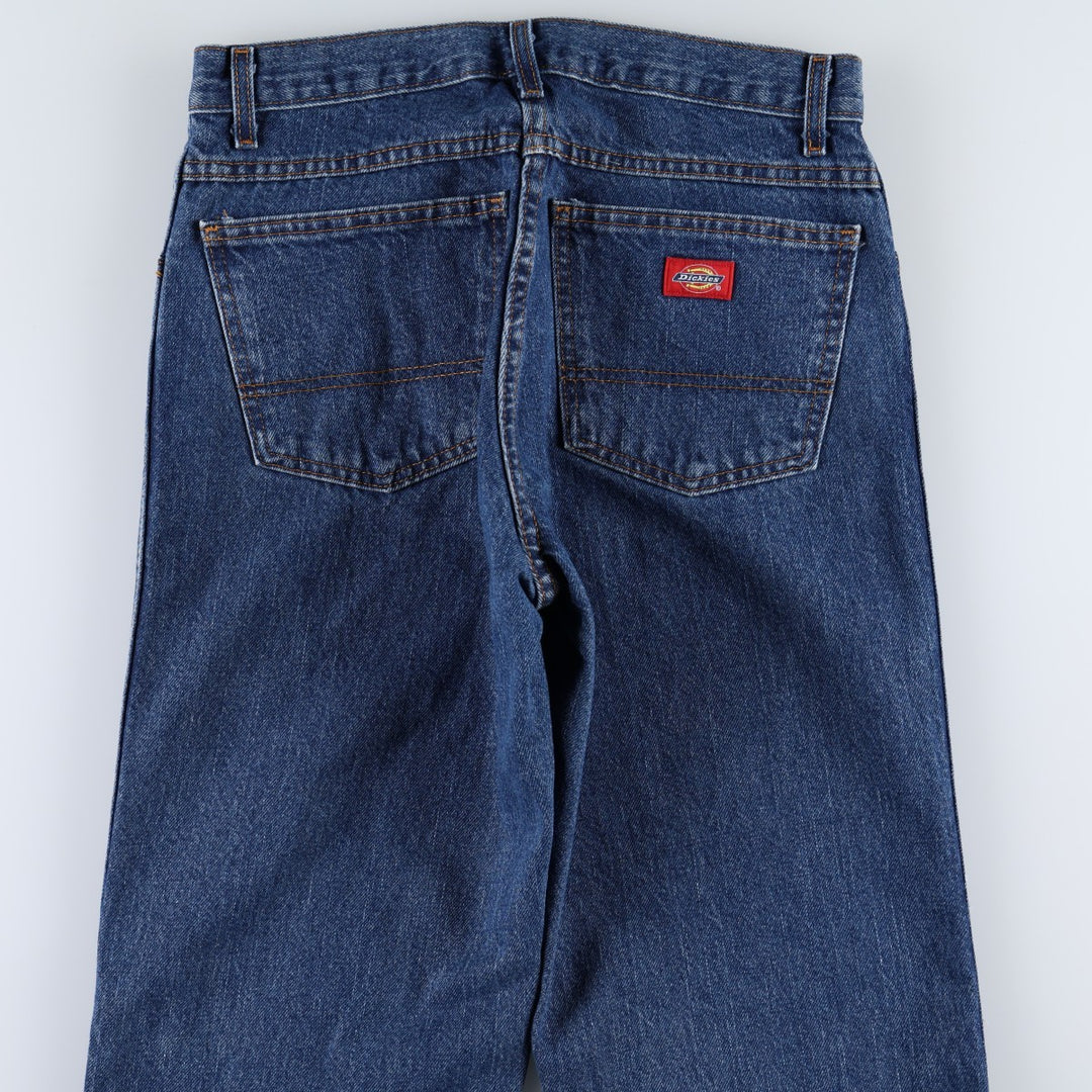 Dickies tapered denim pants for men, equivalent to W31 cotton blue type Vintage Second Hand