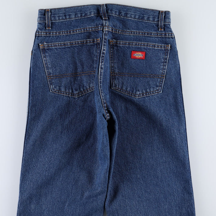 Dickies tapered denim pants for men, equivalent to W31 cotton blue type Vintage Second Hand