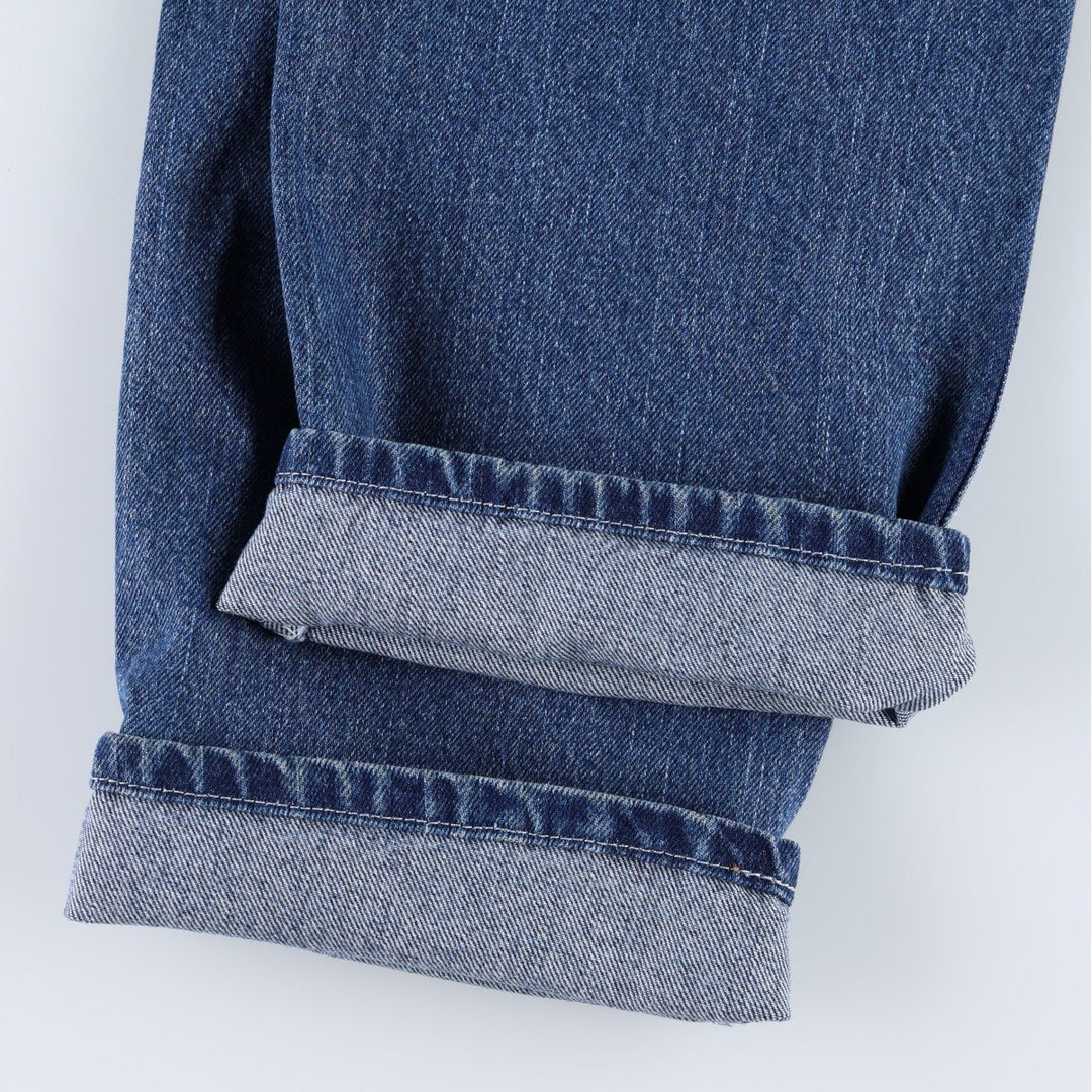Dickies tapered denim pants for men, equivalent to W31 cotton blue type Vintage Second Hand