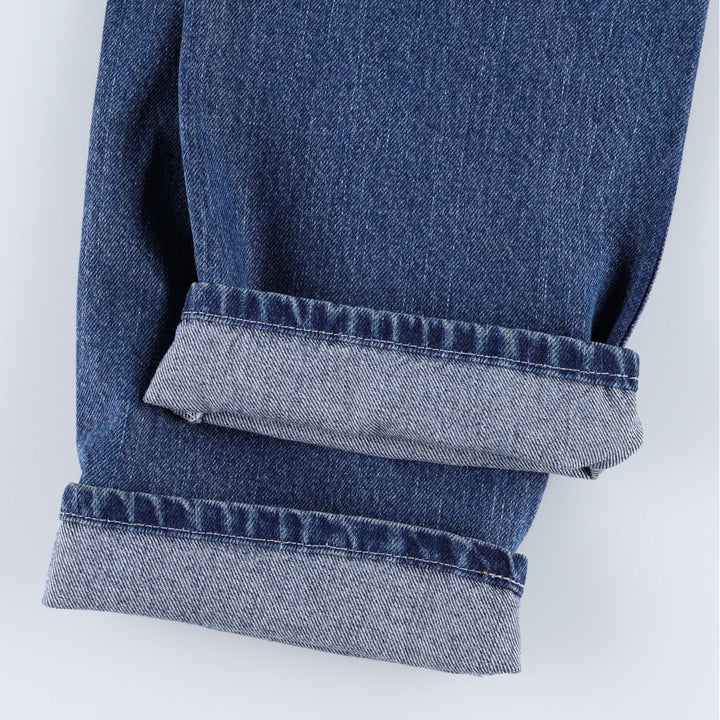 Dickies tapered denim pants for men, equivalent to W31 cotton blue type Vintage Second Hand