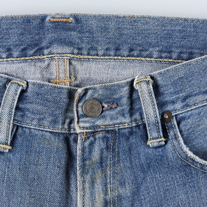Ralph Lauren POLO RALPH LAUREN straight denim pants for men, W33 equivalent cotton blue type Vintage Second Hand