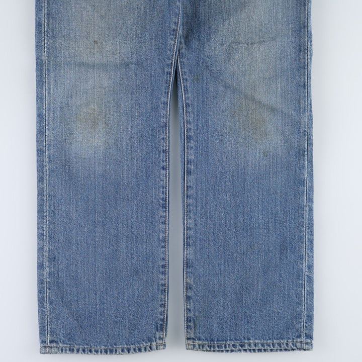Ralph Lauren POLO RALPH LAUREN straight denim pants for men, W33 equivalent cotton blue type Vintage Second Hand