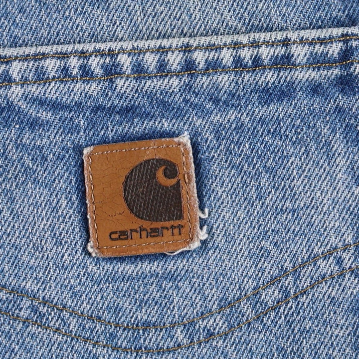 Carhartt Traditional FIT Tapered Denim Pants Men's w35 equivalent cotton blue type Vintage Second Hand