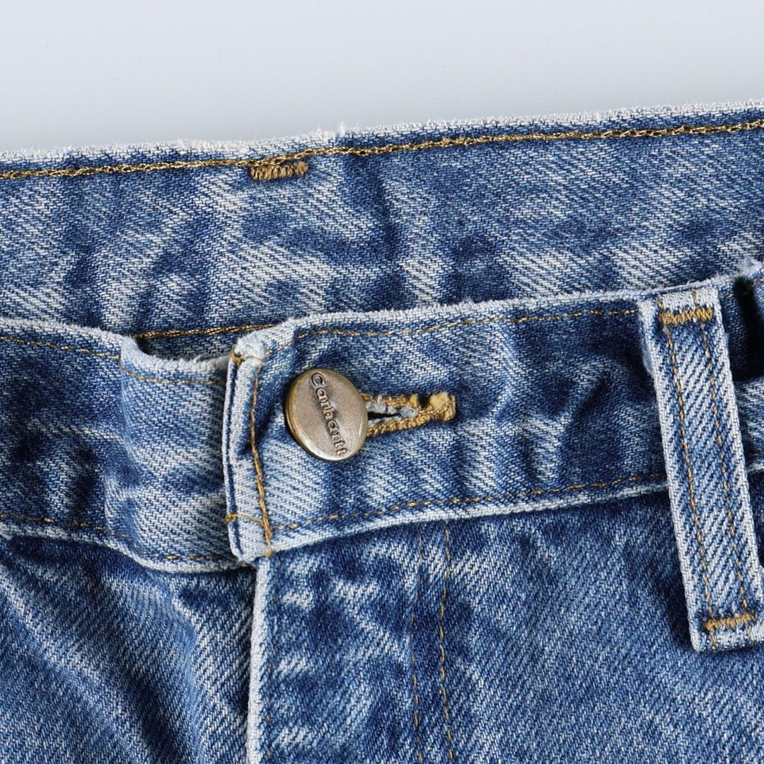 Carhartt Traditional FIT Tapered Denim Pants Men's w35 equivalent cotton blue type Vintage Second Hand