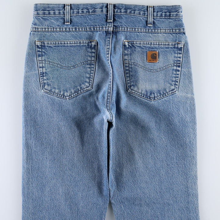 Carhartt Traditional FIT Tapered Denim Pants Men's w35 equivalent cotton blue type Vintage Second Hand