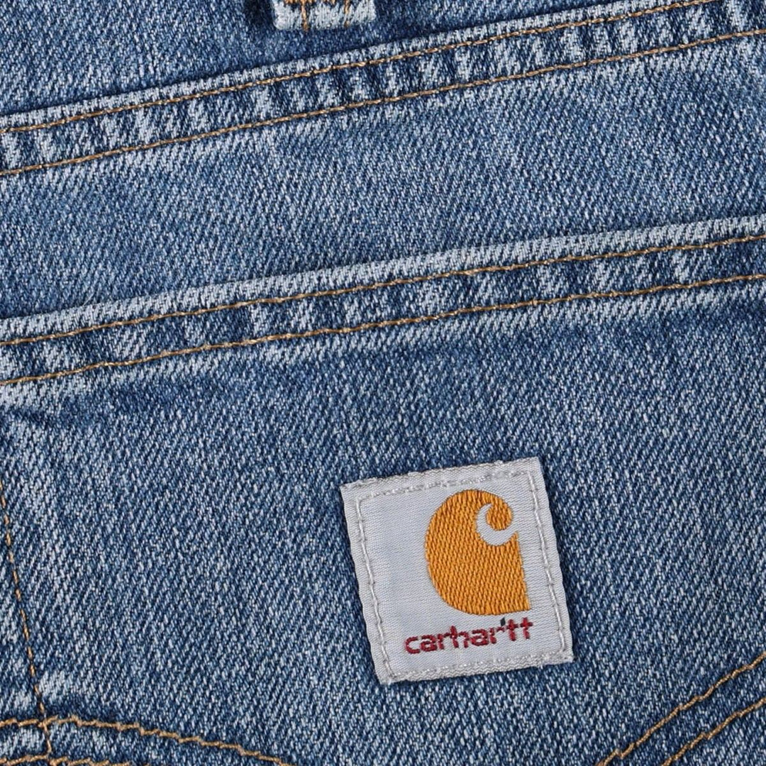 Carhartt Relaxed Fit Straight Denim Pants, Men's, Size 35 cotton blue type Vintage Second Hand