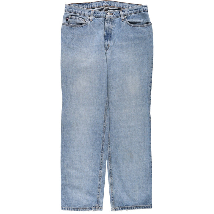 Ralph Lauren POLO JEANS COMPANY straight denim pants for men, W34 equivalent cotton Blue type light blue Vintage Second Hand