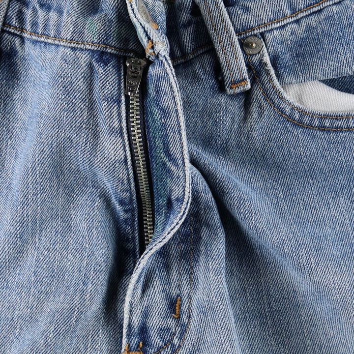 Ralph Lauren POLO JEANS COMPANY straight denim pants for men, W34 equivalent cotton Blue type light blue Vintage Second Hand