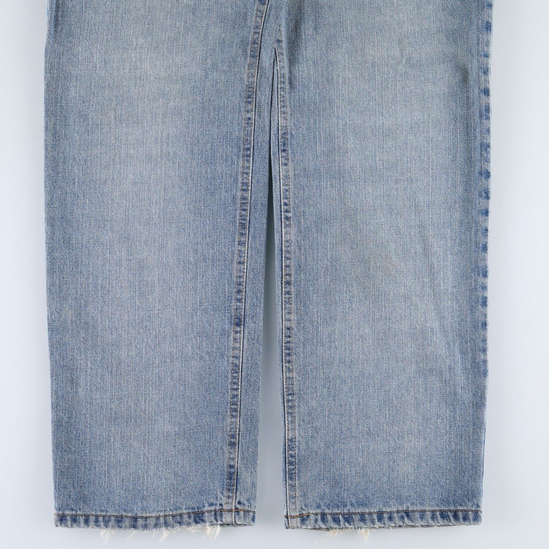Ralph Lauren POLO JEANS COMPANY straight denim pants for men, W34 equivalent cotton Blue type light blue Vintage Second Hand
