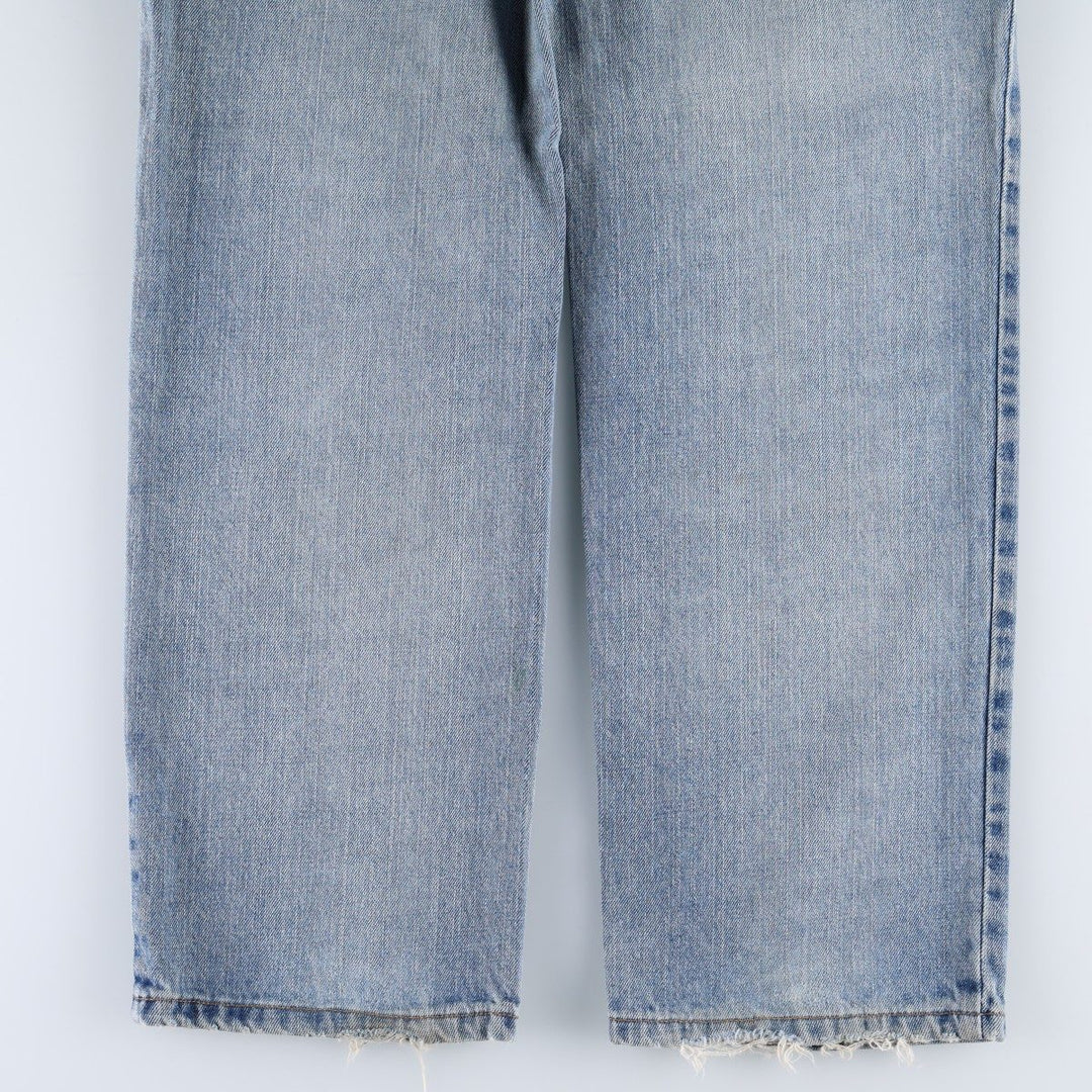Ralph Lauren POLO JEANS COMPANY straight denim pants for men, W34 equivalent cotton Blue type light blue Vintage Second Hand