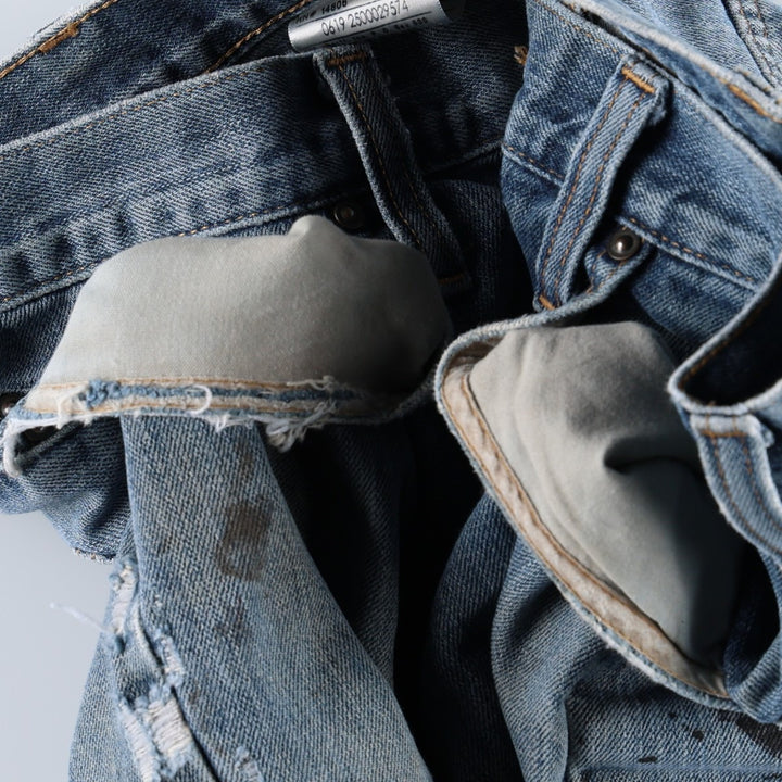 Carhartt Straight Traditional Fit Straight Denim Pants, Men's W33 (approx.) cotton blue type Vintage Second Hand