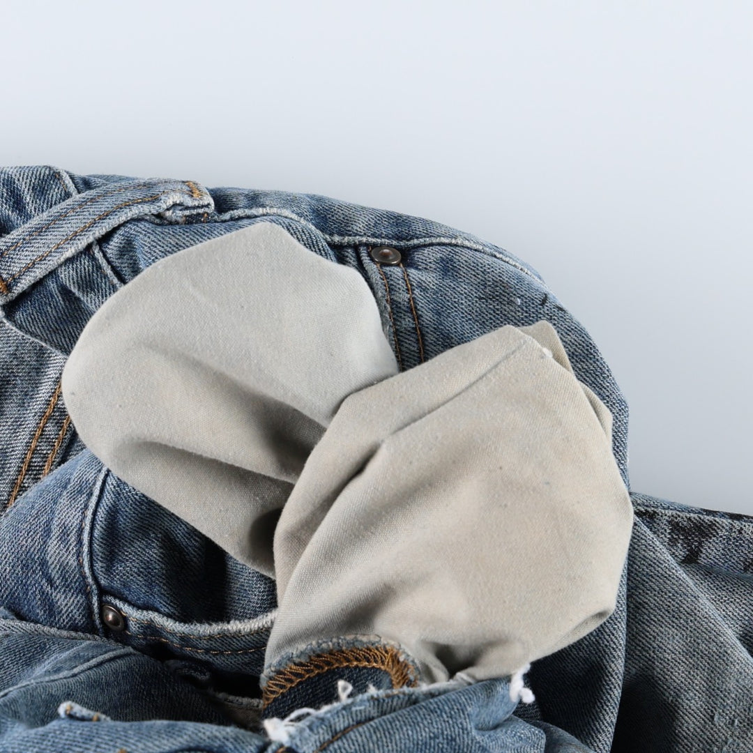 Carhartt Straight Traditional Fit Straight Denim Pants, Men's W33 (approx.) cotton blue type Vintage Second Hand