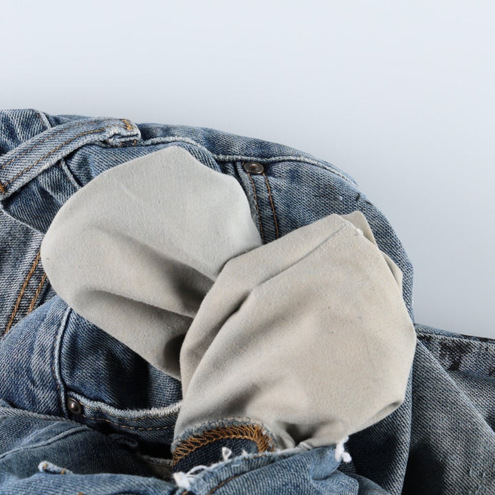 Carhartt Straight Traditional Fit Straight Denim Pants, Men's W33 (approx.) cotton blue type Vintage Second Hand