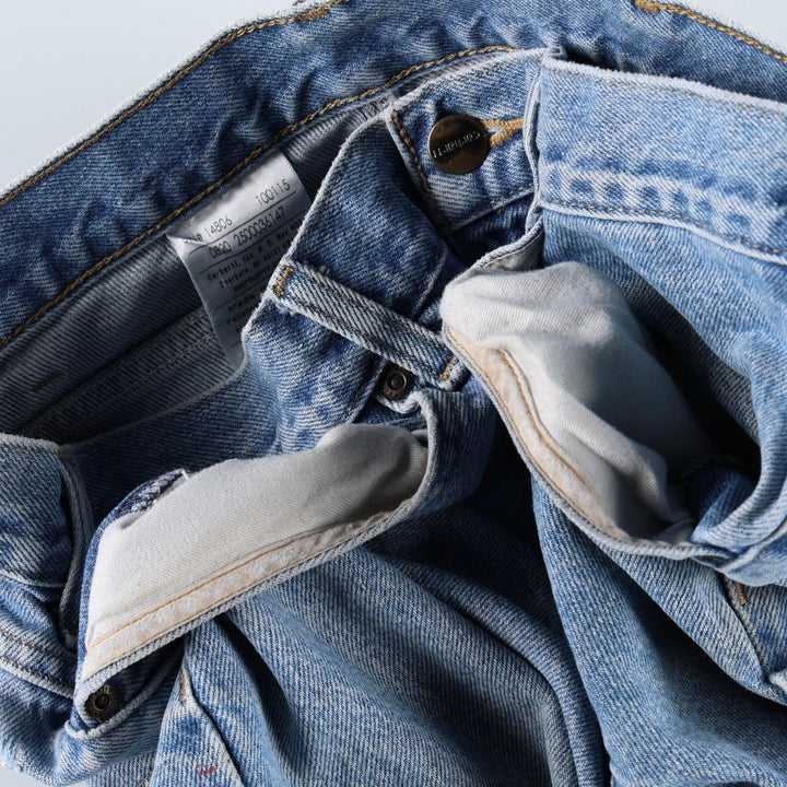 Carhartt Straight Traditional Fit Tapered Denim Pants, Men's Size W34 (approx.) cotton blue type Vintage Second Hand