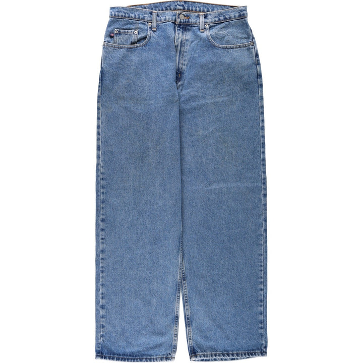 Ralph Lauren POLO JEANS COMPANY Straight Denim Pants, Men's W35 (approx.) cotton Blue type light blue Vintage Second Hand