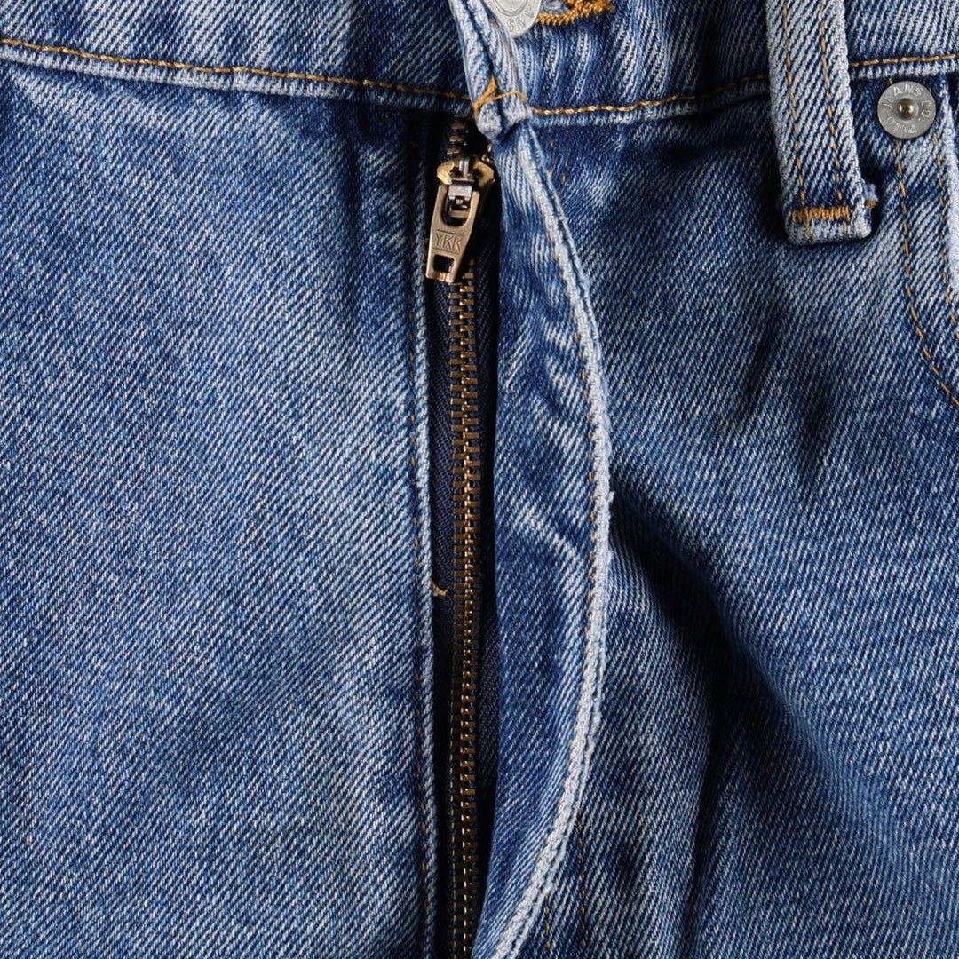 Ralph Lauren POLO JEANS COMPANY Straight Denim Pants, Men's W35 (approx.) cotton Blue type light blue Vintage Second Hand