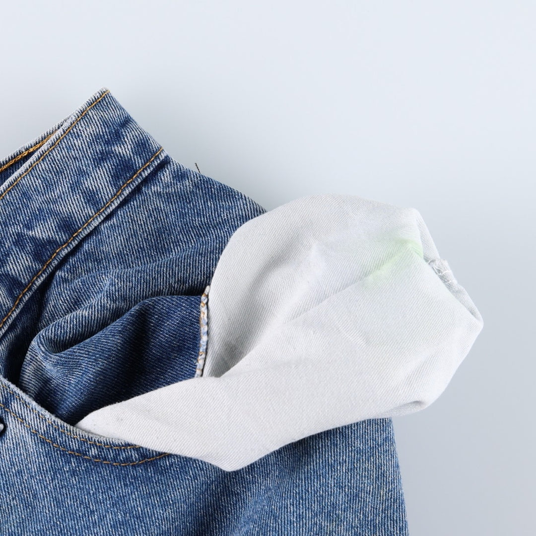 Ralph Lauren POLO JEANS COMPANY Straight Denim Pants, Men's W35 (approx.) cotton Blue type light blue Vintage Second Hand