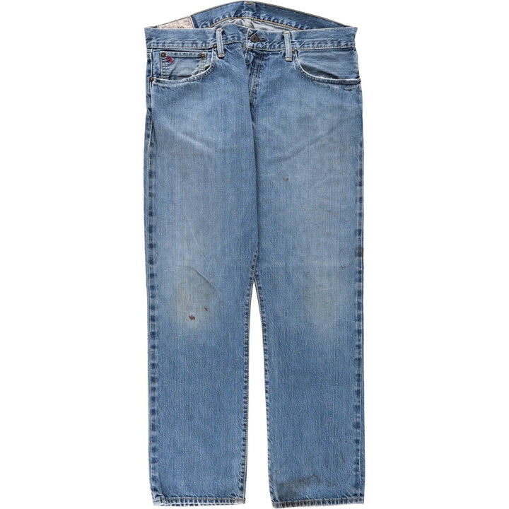 Ralph Lauren Polo Ralph Lauren Straight Denim Pants, Men's Size W36 (approx.) cotton Blue type light blue Vintage Second Hand