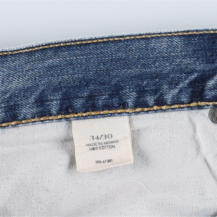 Ralph Lauren Polo Ralph Lauren Straight Denim Pants, Men's Size W36 (approx.) cotton Blue type light blue Vintage Second Hand