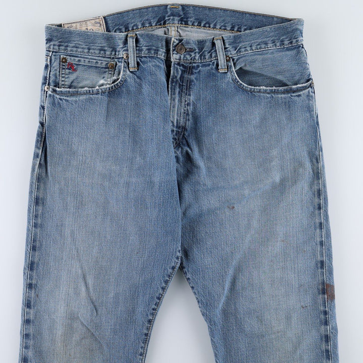 Ralph Lauren Polo Ralph Lauren Straight Denim Pants, Men's Size W36 (approx.) cotton Blue type light blue Vintage Second Hand
