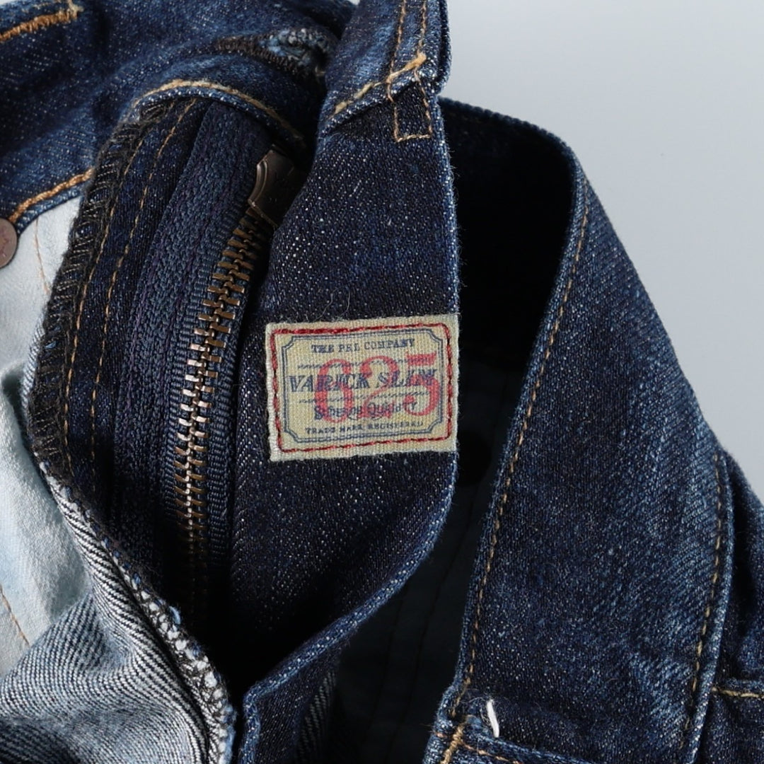 Ralph Lauren POLO RALPH LAUREN straight denim pants for men, W36 equivalent cotton navy blue type Vintage Second Hand