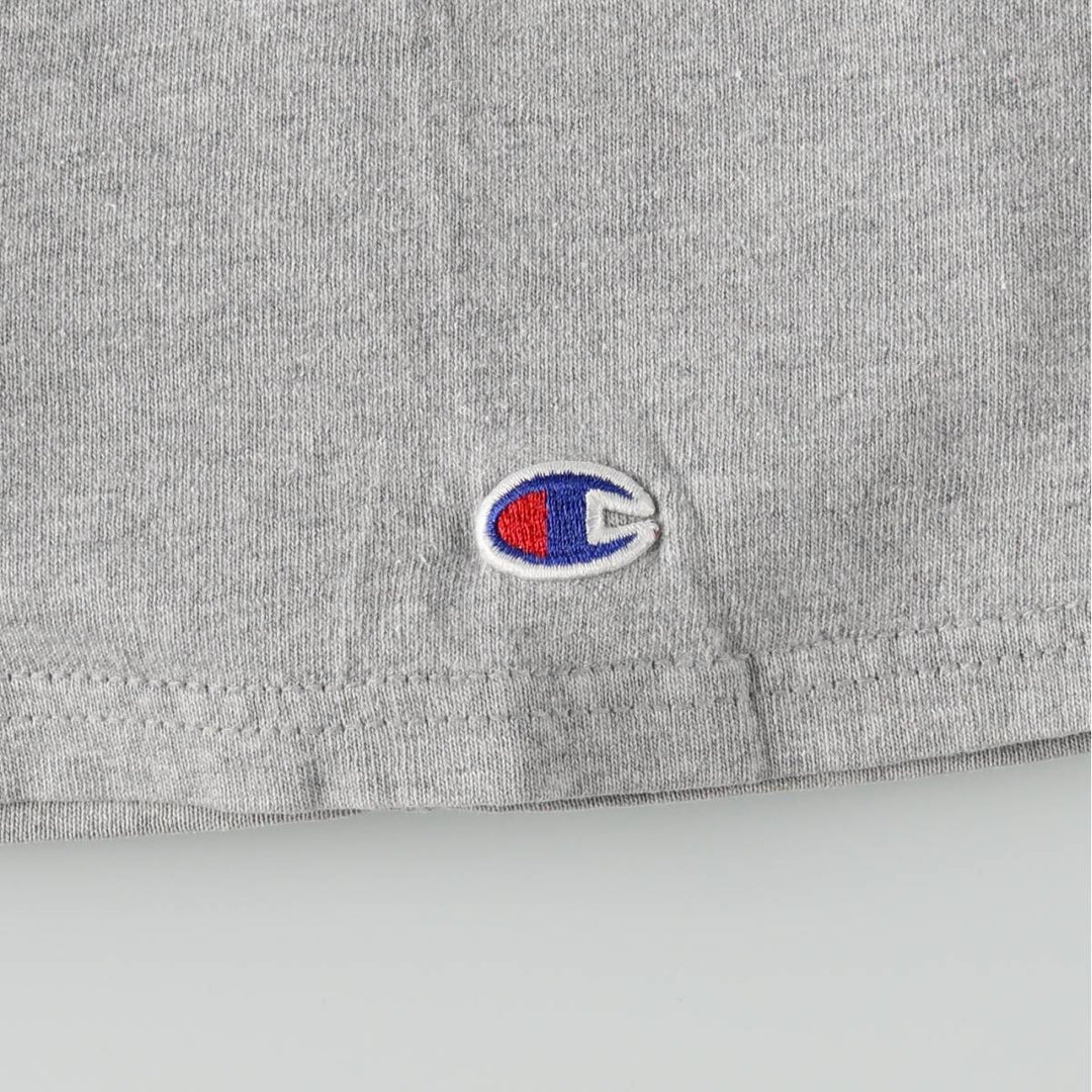 90'S Champion College T-shirt, Men's XL equivalent, Vintage cotton gray type Vintage Second Hand