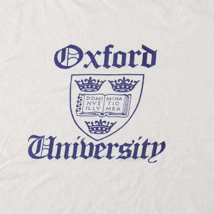 80'S Splash Triple Print College T-Shirt, Men's XL (approx.), Vintage cotton white type Vintage Second Hand