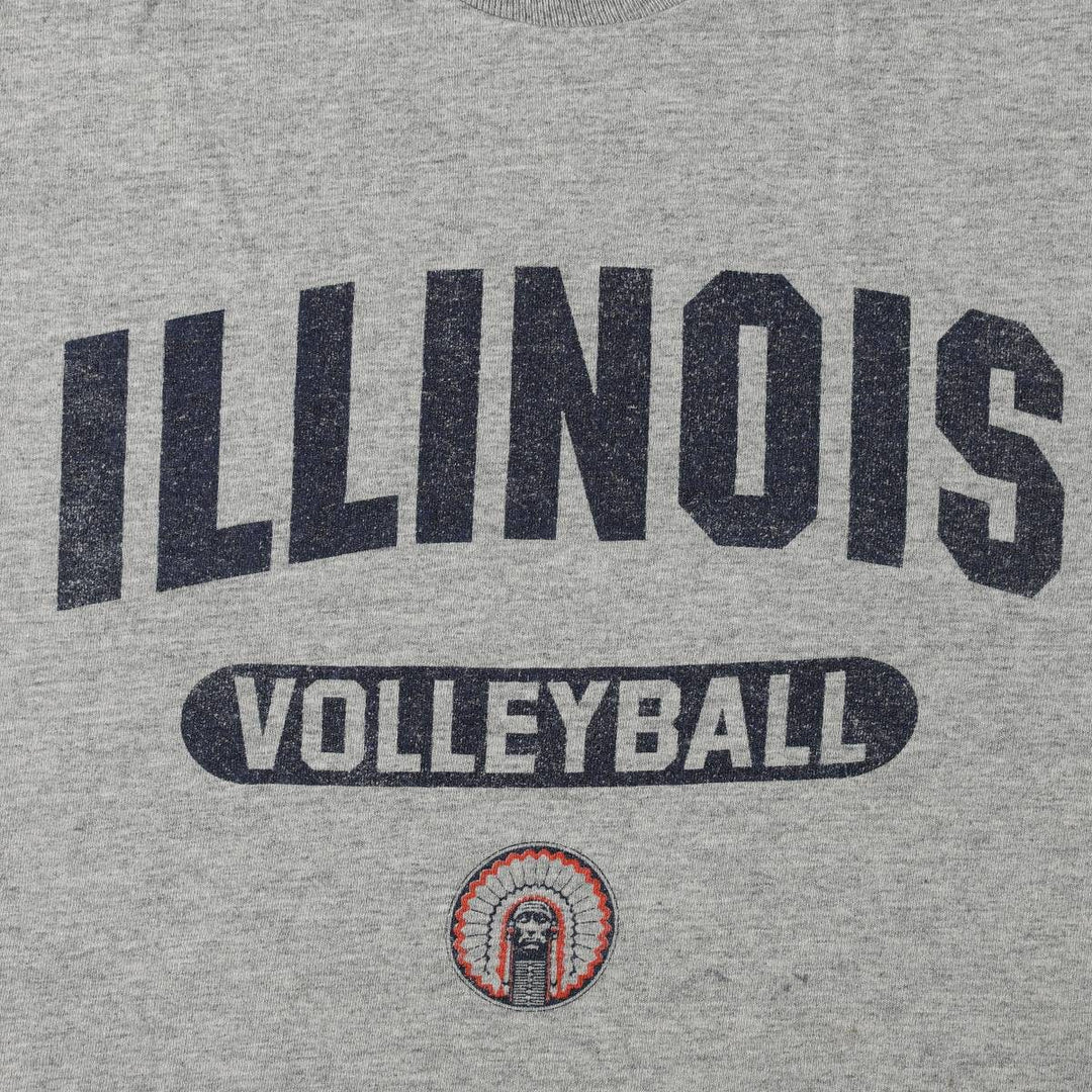 90s-00'S Fruit of the Loom College T-shirt, Men's Size M (approx.), Vintage cotton gray type Vintage Second Hand