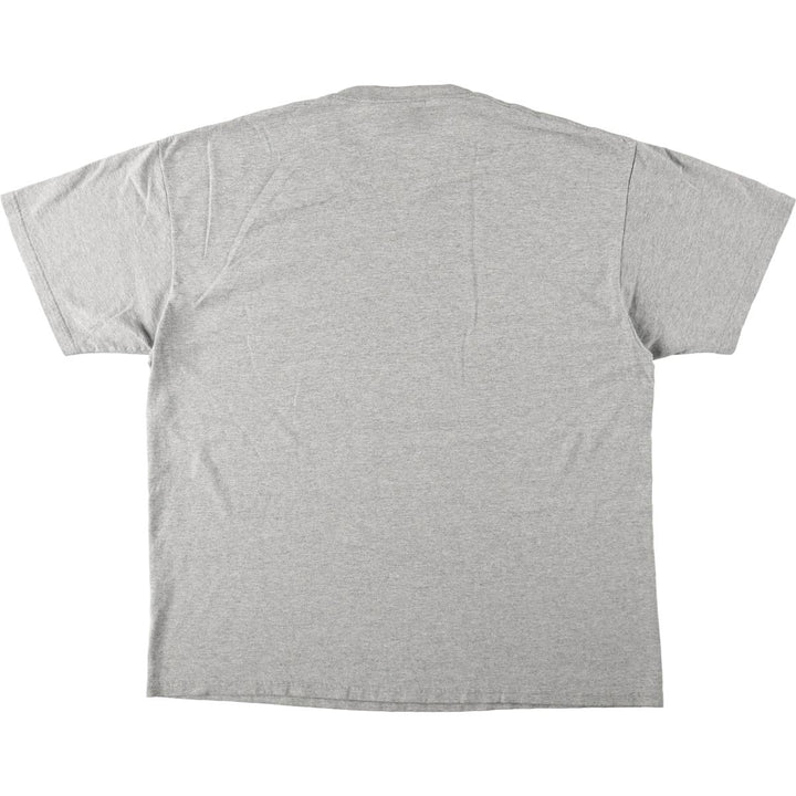 90'S Lee Print T-Shirt, Made in USA, Men's XL equivalent, Vintage cotton gray type Vintage Second Hand
