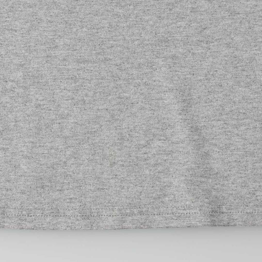 90'S Lee Print T-Shirt, Made in USA, Men's XL equivalent, Vintage cotton gray type Vintage Second Hand