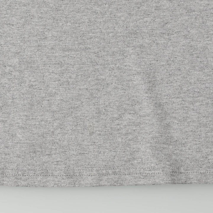 90'S Lee Print T-Shirt, Made in USA, Men's XL equivalent, Vintage cotton gray type Vintage Second Hand
