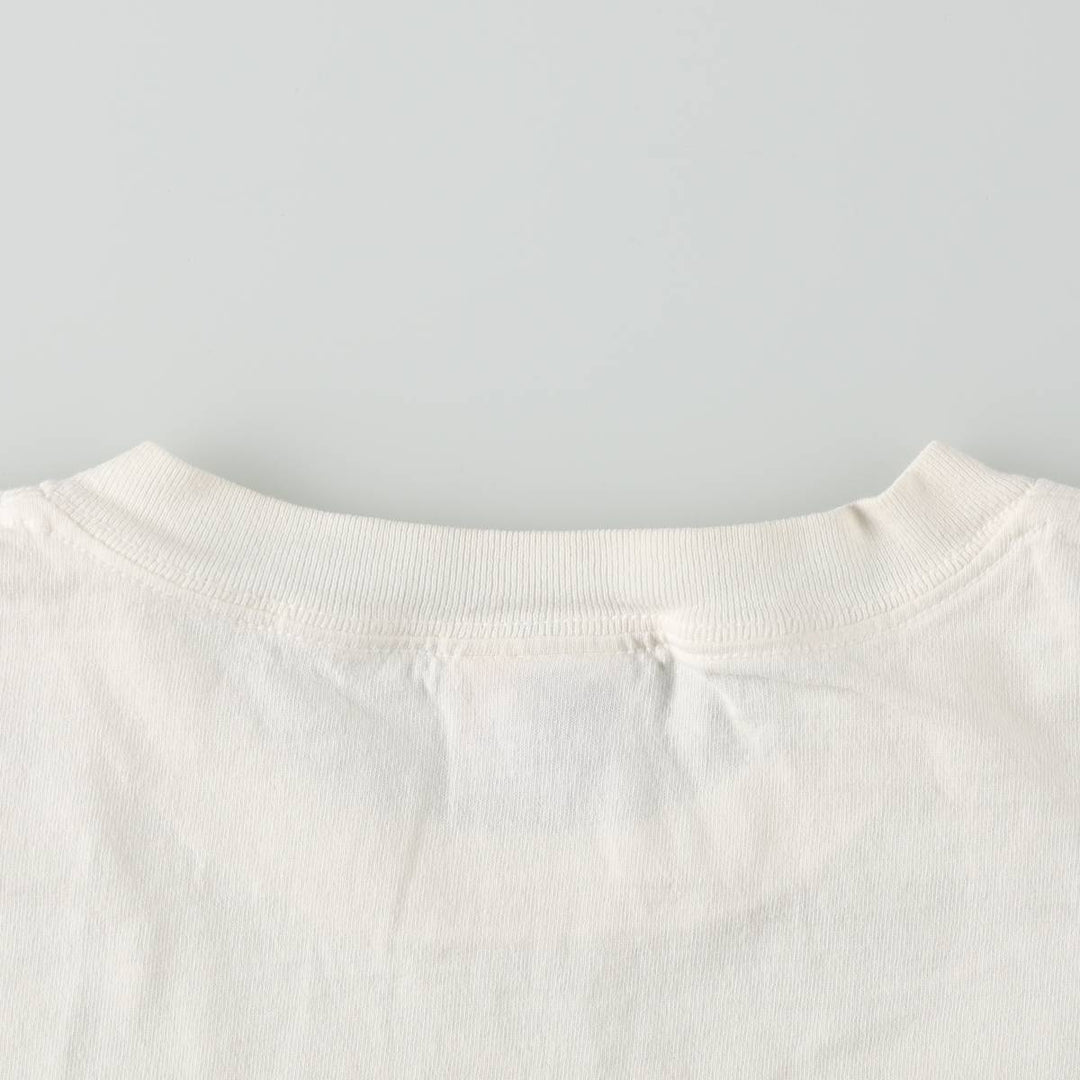90'S All Sport Events College T-Shirt, Men's XL equivalent, Vintage cotton white type Vintage Second Hand