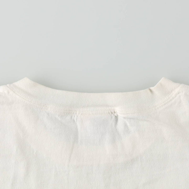 90'S All Sport Events College T-Shirt, Men's XL equivalent, Vintage cotton white type Vintage Second Hand