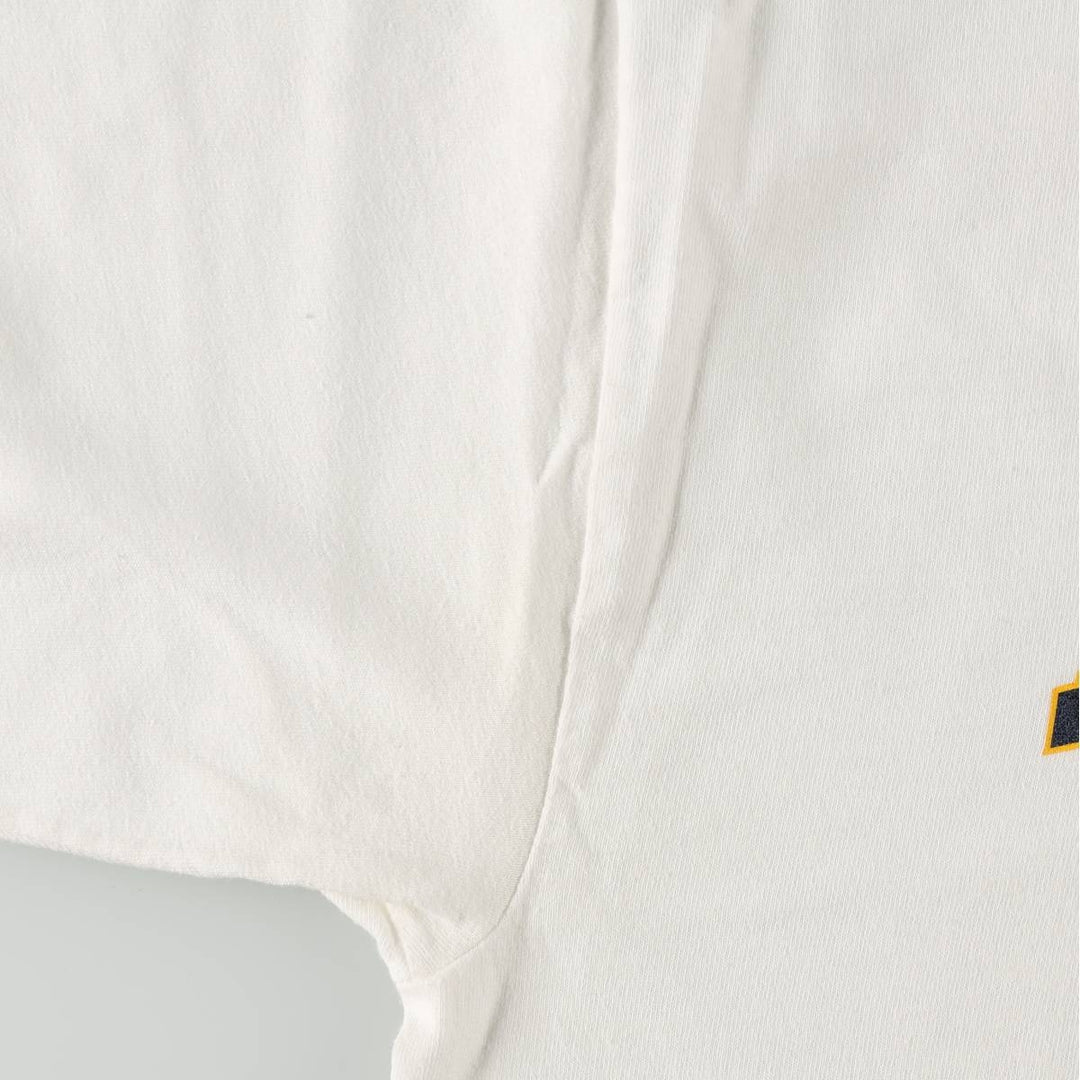 90'S All Sport Events College T-Shirt, Men's XL equivalent, Vintage cotton white type Vintage Second Hand