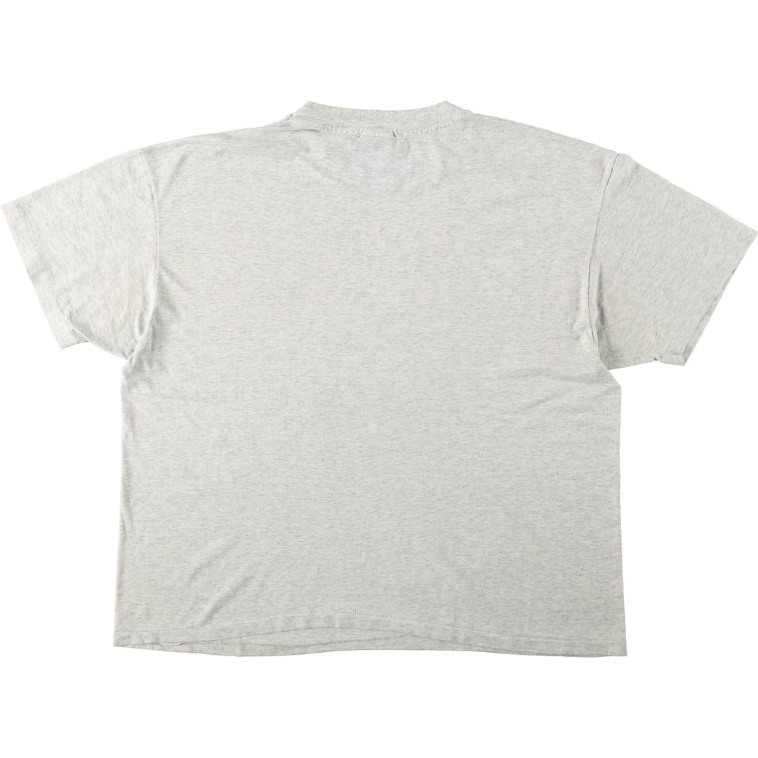 90s~00'S Hanes HEAVYWEIGHT 50 cotton gray type Vintage Second Hand