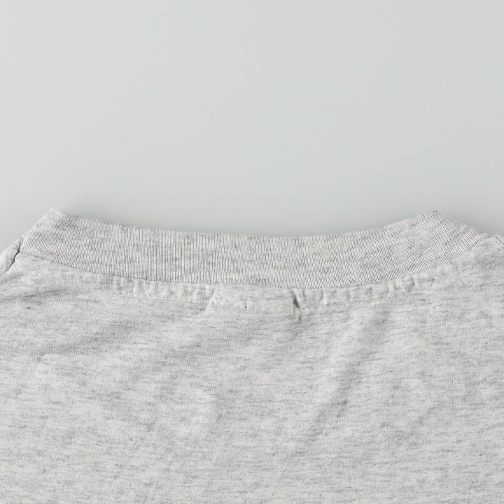 90s~00'S Hanes HEAVYWEIGHT 50 cotton gray type Vintage Second Hand
