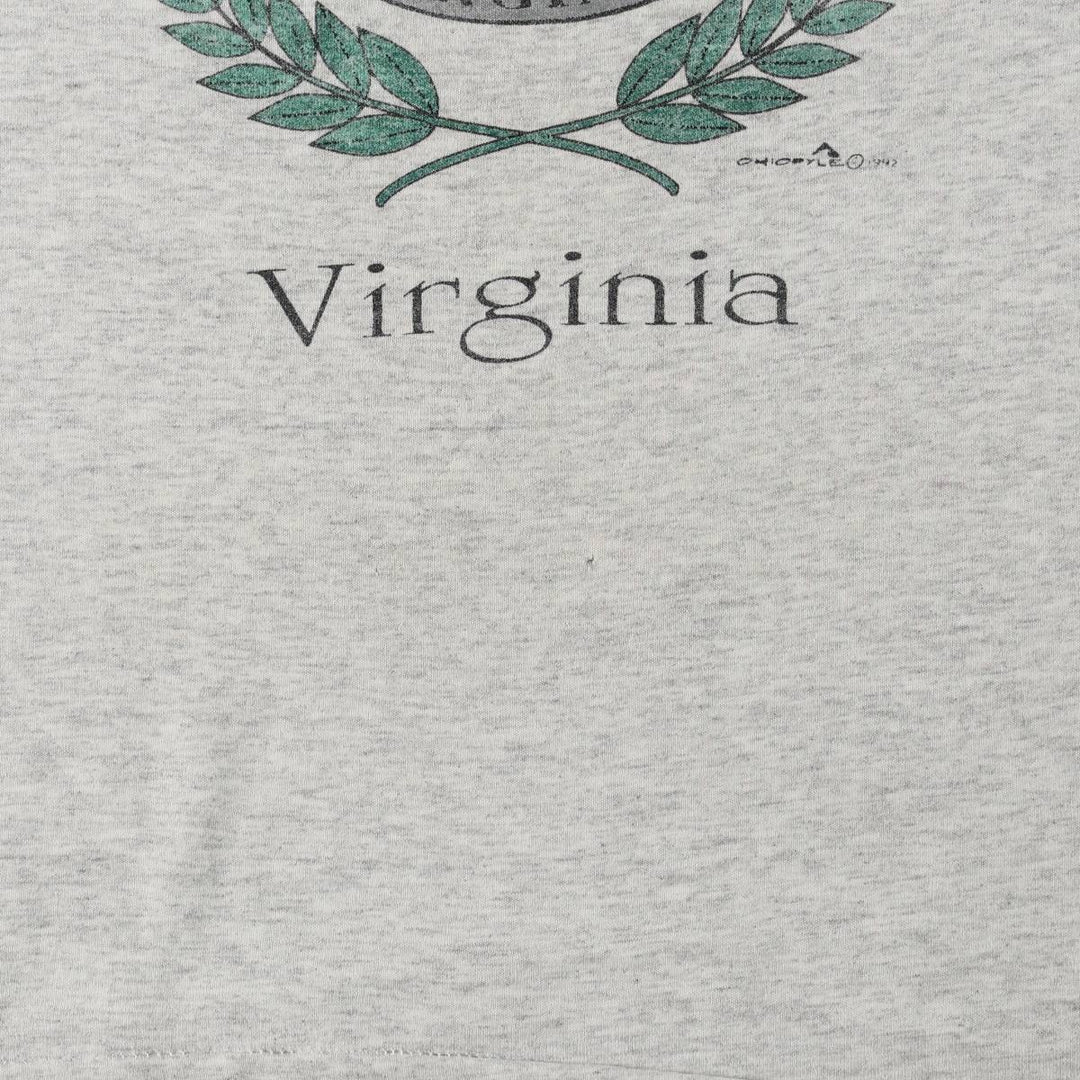 90s~00'S Hanes HEAVYWEIGHT 50 cotton gray type Vintage Second Hand