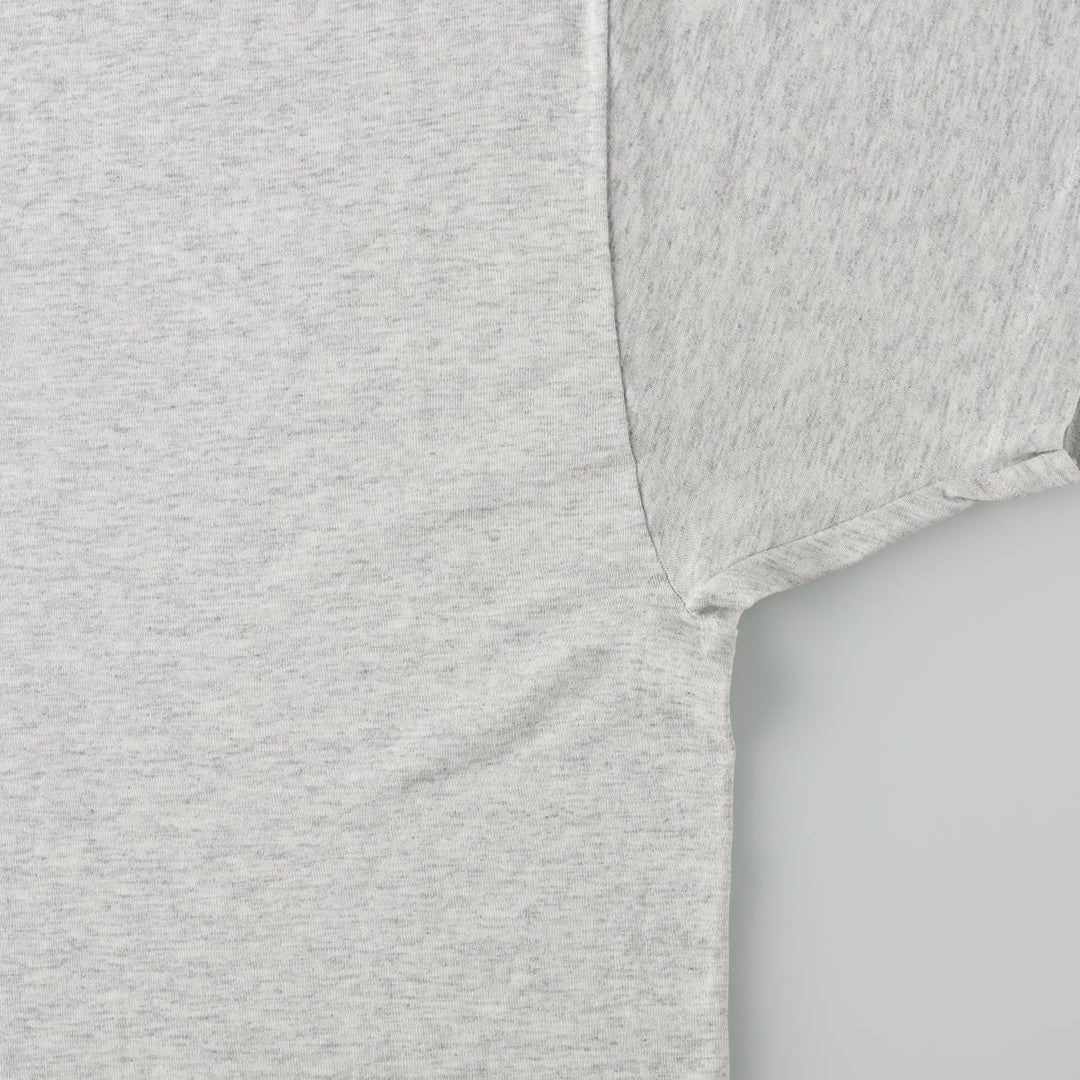 90s~00'S Hanes HEAVYWEIGHT 50 cotton gray type Vintage Second Hand