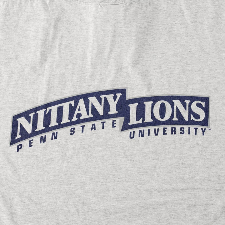 90'S GEAR PENN STATE Pennsylvania State University College T-shirt, Made in USA, Men's Size L (approx.), Vintage cotton gray type Vintage Second Hand