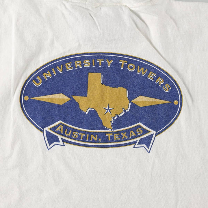 Vintage 90'S All Sport College T-Shirt, Made in USA, Men's XL cotton white type Vintage Second Hand