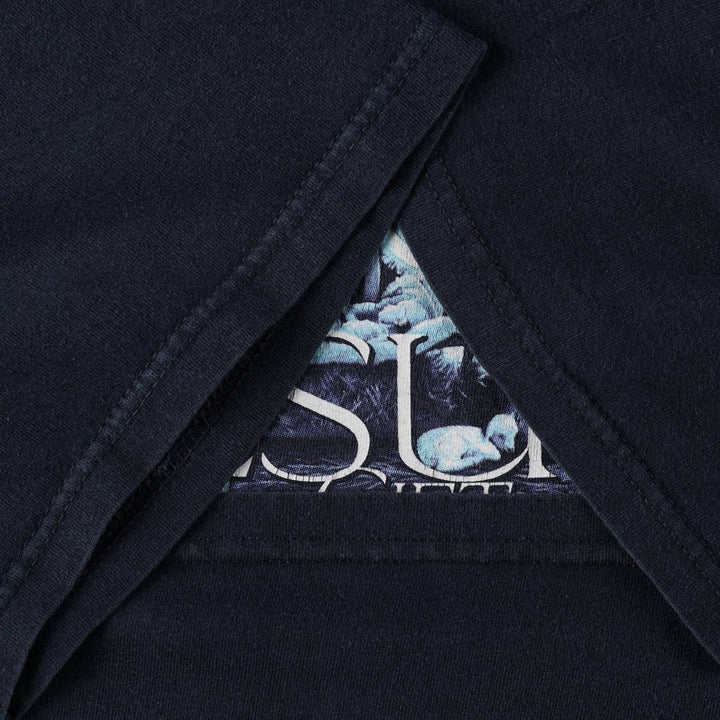 Tennessee River Holy Family Print T-Shirt, Men's XXL (approx.) cotton navy blue type Vintage Second Hand