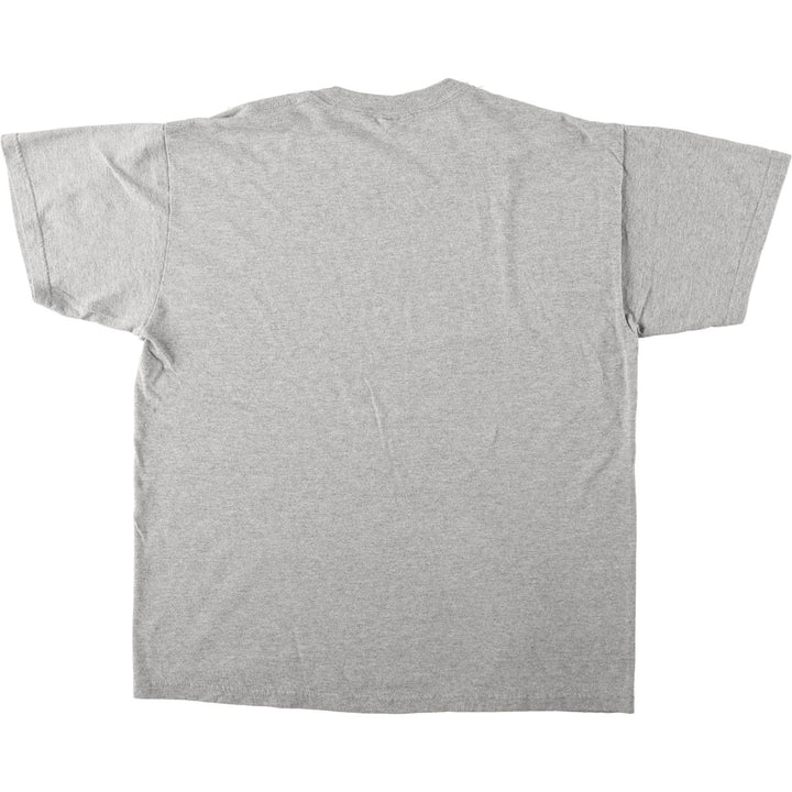 Gildan Parody Print T-shirt, Men's Size L cotton gray type Vintage Second Hand