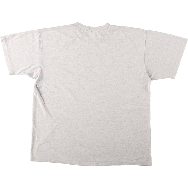 90'S Vintage Printed T-Shirt, Men's XL unclear gray type Vintage Second Hand