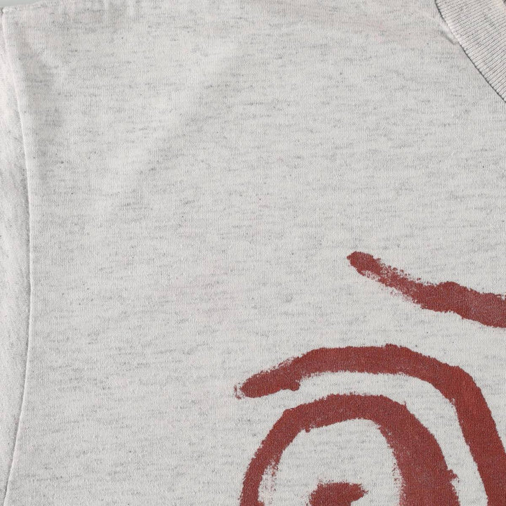 90'S Vintage Printed T-Shirt, Men's XL unclear gray type Vintage Second Hand